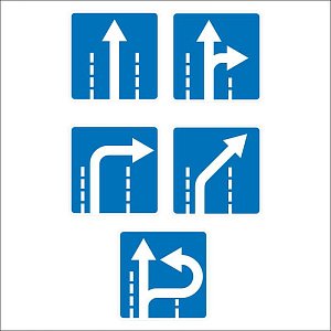 Направление движения по полосе