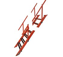 Сходни диэлектрические ТД-3 дп,  стеклопластиковые с двумя поручнями